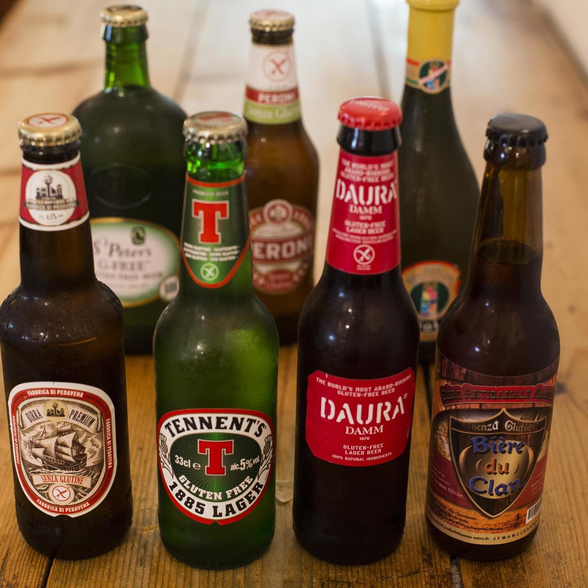 Birra senza glutine bottiglia